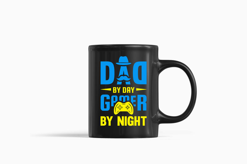Dad by day gamer by night Coffee Mug, gamer dad Coffee Mug - Fivestartees