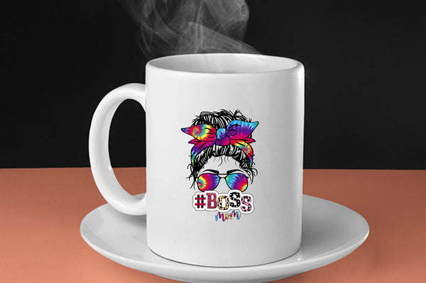 Boss mom Coffee Mug, Women Coffee Mug - Fivestartees