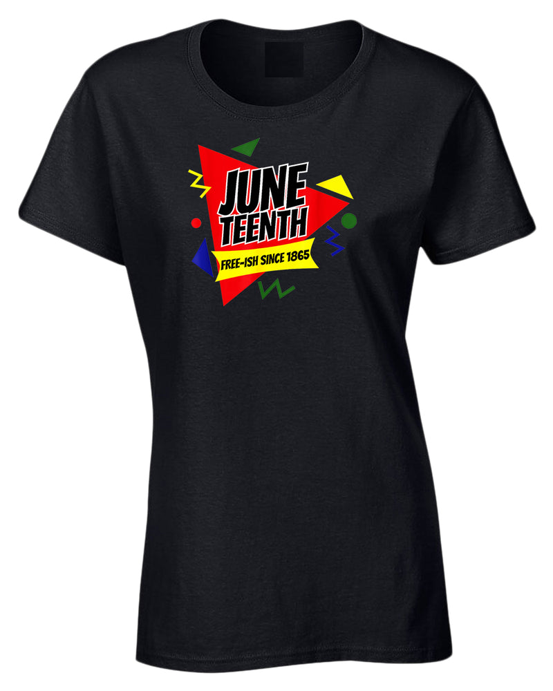 Free-ish since 1865 t-shirt juneteenth t-shirt Red design - Fivestartees