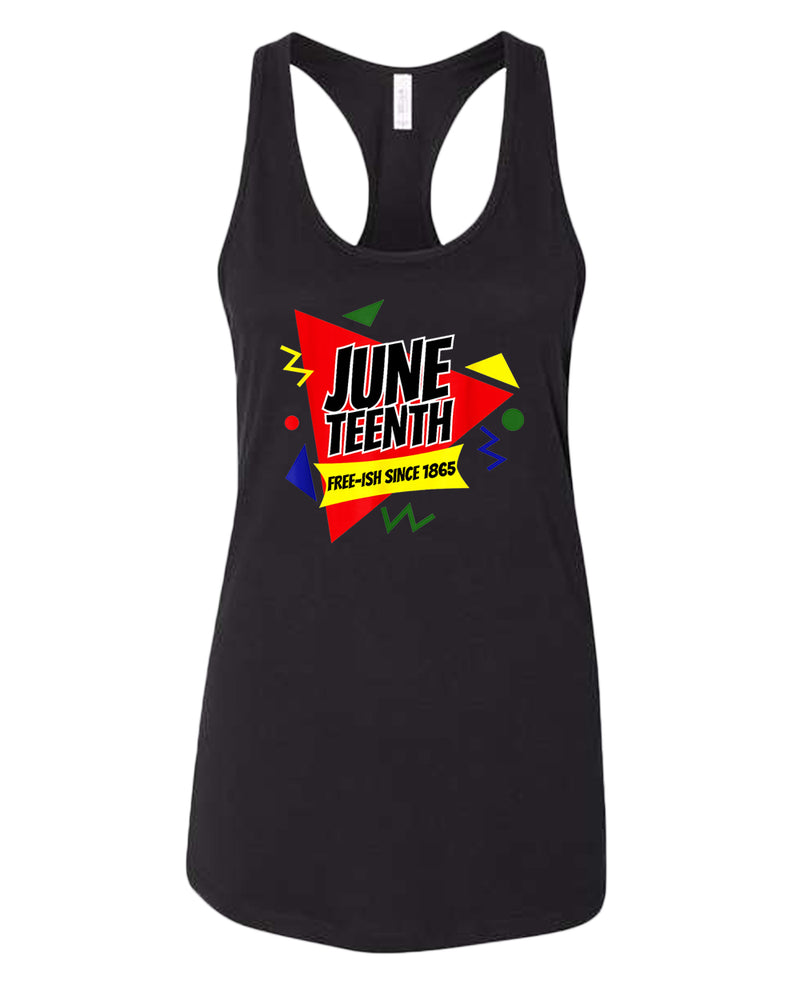 Free-ish since 1865 tank top juneteenth tank top Red design - Fivestartees