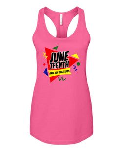 Free-ish since 1865 tank top juneteenth tank top Red design - Fivestartees