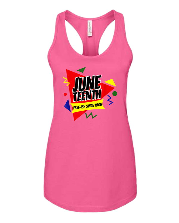 Free-ish since 1865 tank top juneteenth tank top Red design - Fivestartees