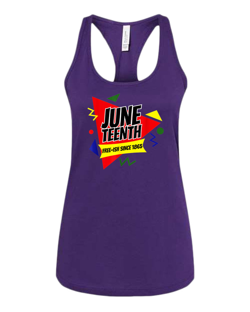 Free-ish since 1865 tank top juneteenth tank top Red design - Fivestartees
