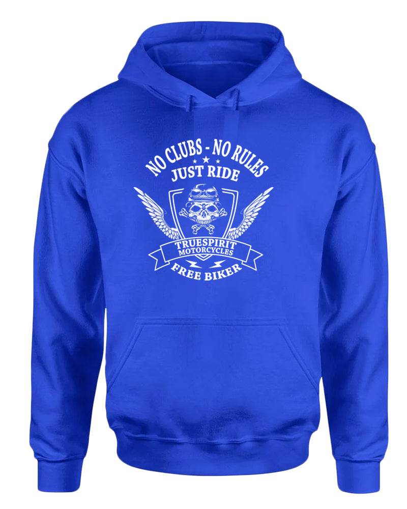 Truespirit motorcycle, no clubs, no rules hoodie - Fivestartees