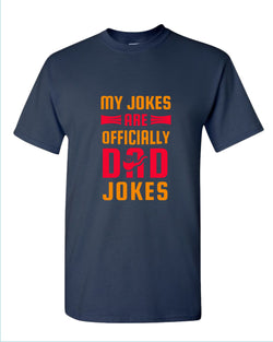 My jokes are officially dad jokes t-shirt, father's day t-shirt - Fivestartees