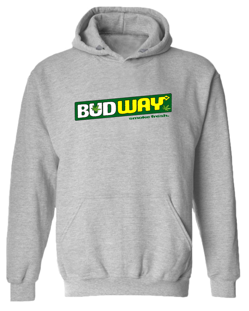 Bud way hoodie, smoke fresh hoodie - Fivestartees