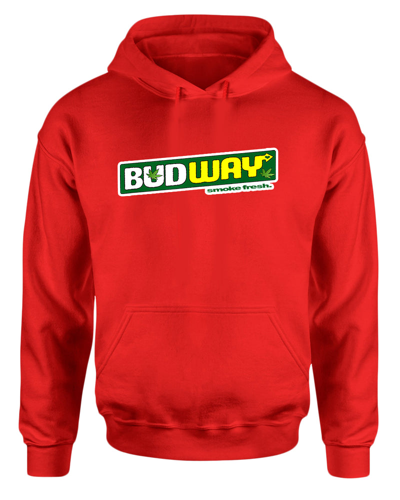 Bud way hoodie, smoke fresh hoodie - Fivestartees