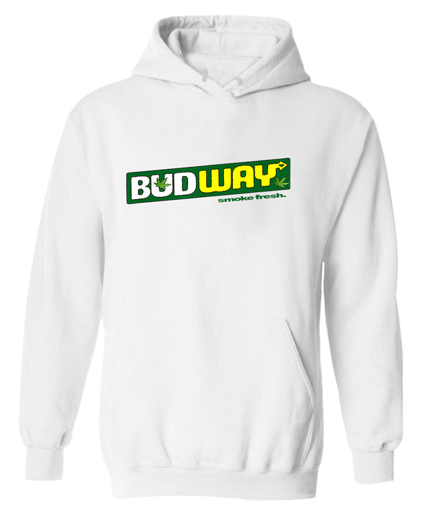 Bud way hoodie, smoke fresh hoodie - Fivestartees