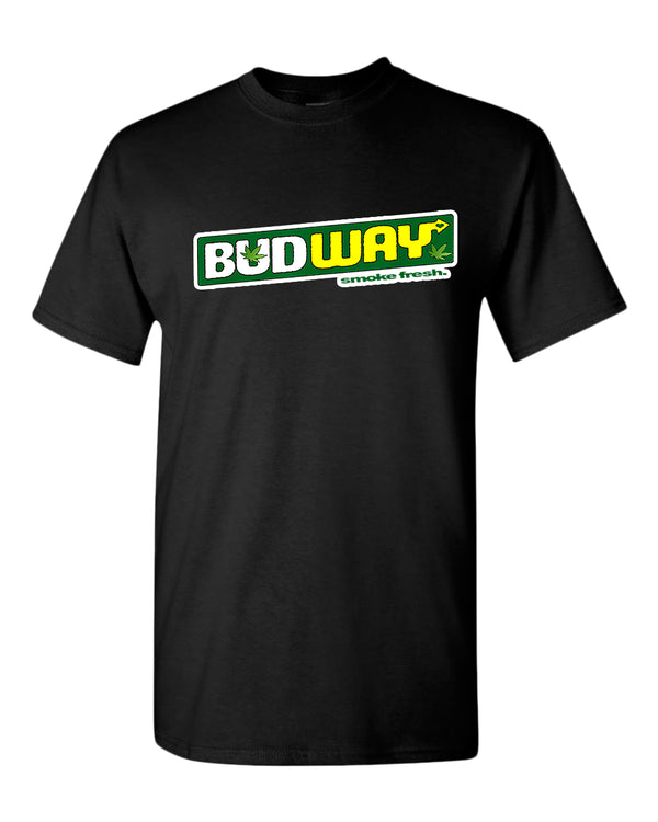 Bud way t-shirt, smoke fresh t-shirt - Fivestartees