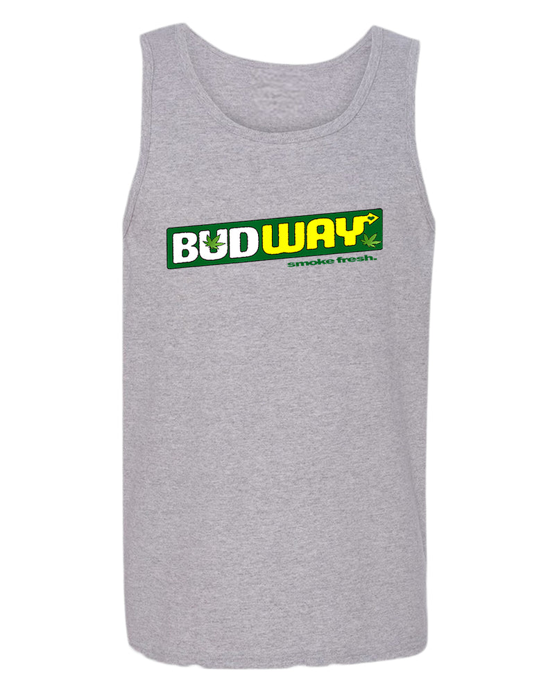 Bud way tank top, smoke fresh tank top - Fivestartees
