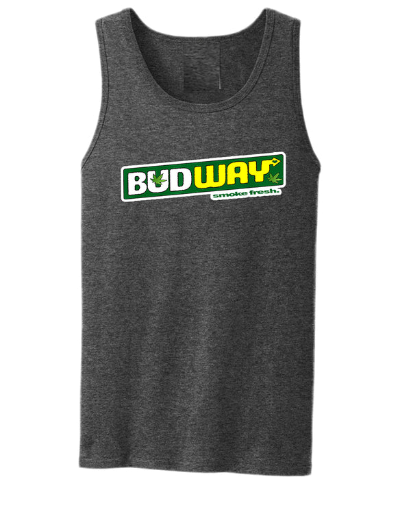 Bud way tank top, smoke fresh tank top - Fivestartees