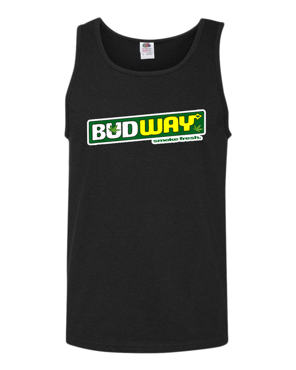 Bud way tank top, smoke fresh tank top - Fivestartees