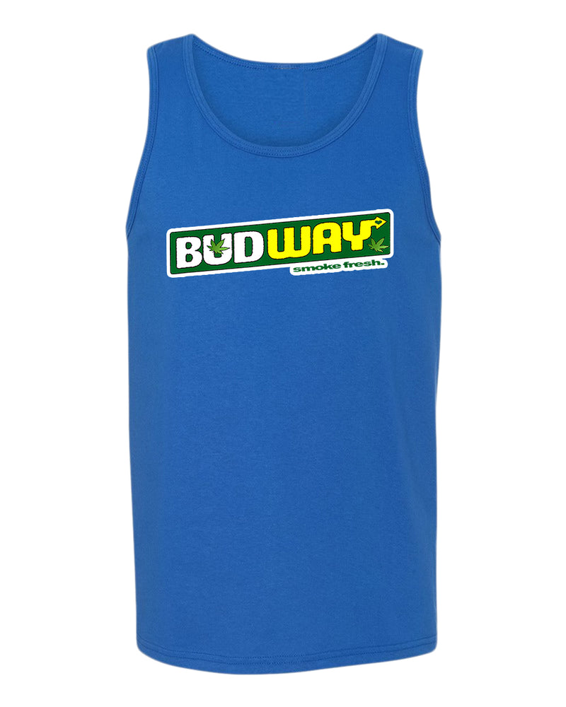 Bud way tank top, smoke fresh tank top - Fivestartees