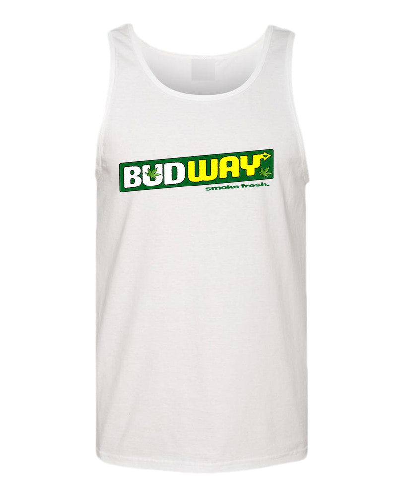 Bud way tank top, smoke fresh tank top - Fivestartees