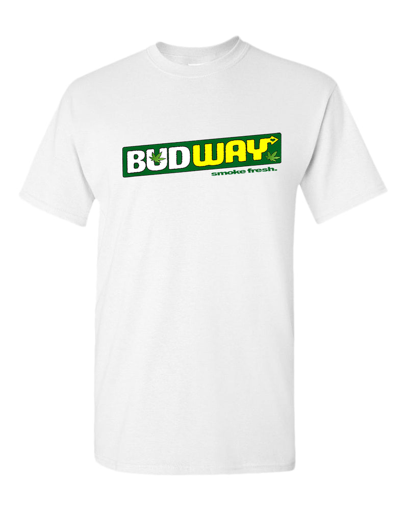 Bud way t-shirt, smoke fresh t-shirt - Fivestartees