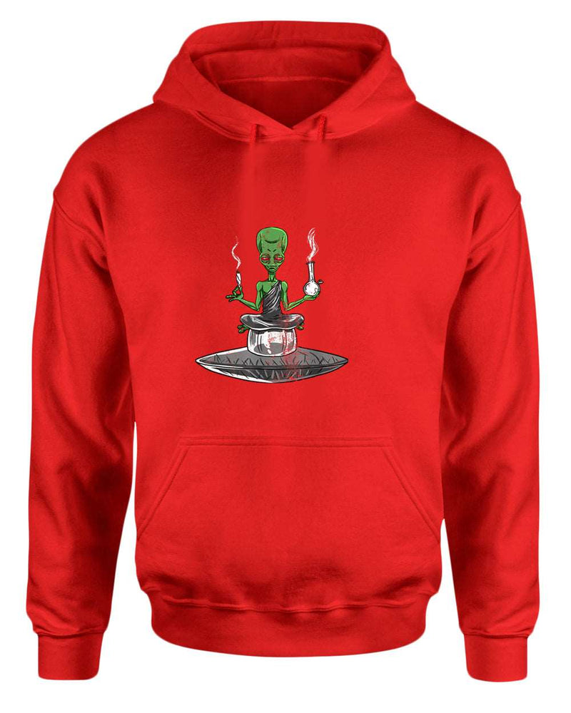 Alien meditation hoodie, smoke hoodies - Fivestartees