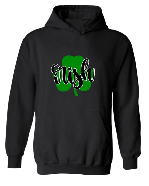 Irish clover shamrock hoodie women st patrick's day hoodie - Fivestartees