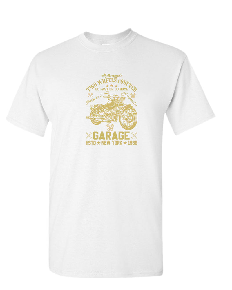 Motorcycle two wheels forever t-shirt, garage tees - Fivestartees