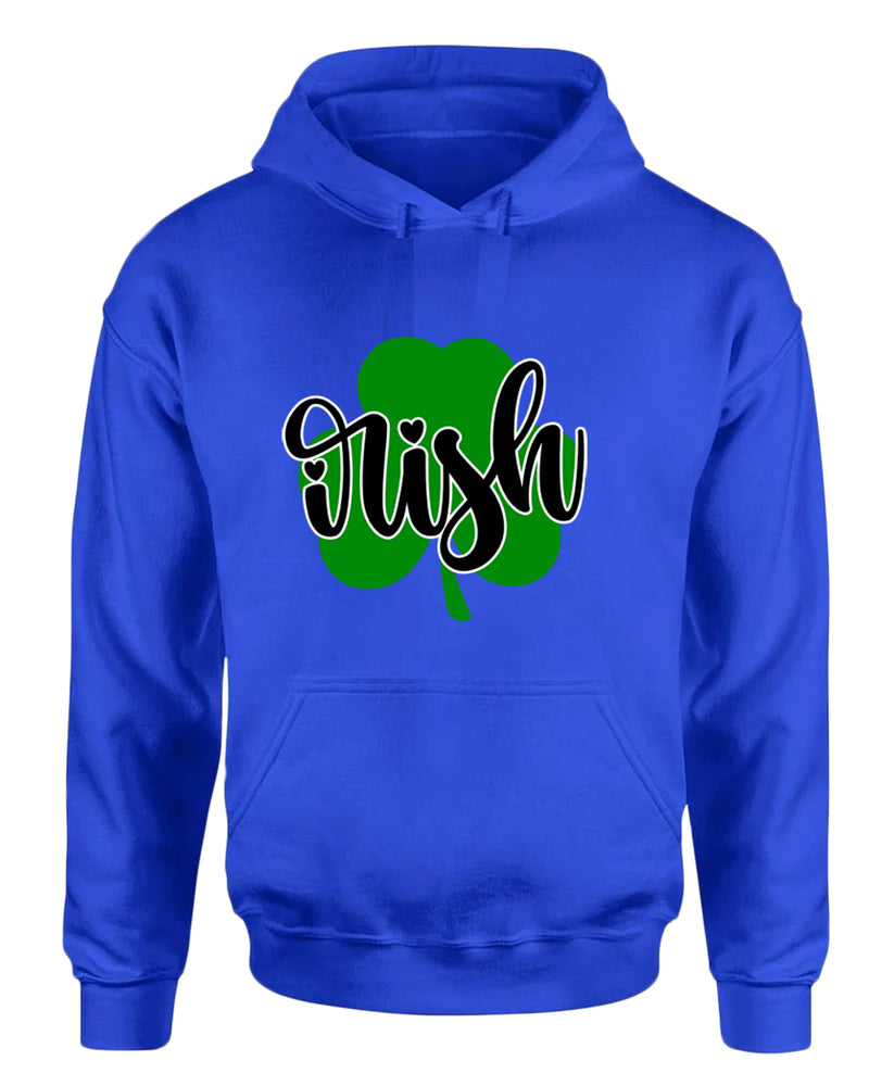 Irish clover shamrock hoodie women st patrick's day hoodie - Fivestartees