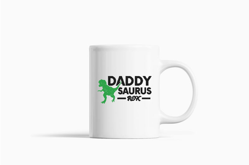 Daddy saurus rec Coffee Mug, dinosaur daddy Coffee Mug - Fivestartees