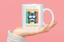 It's not a bad bod, it's a father figure Coffee Mug, funny father's day Coffee Mugs - Fivestartees