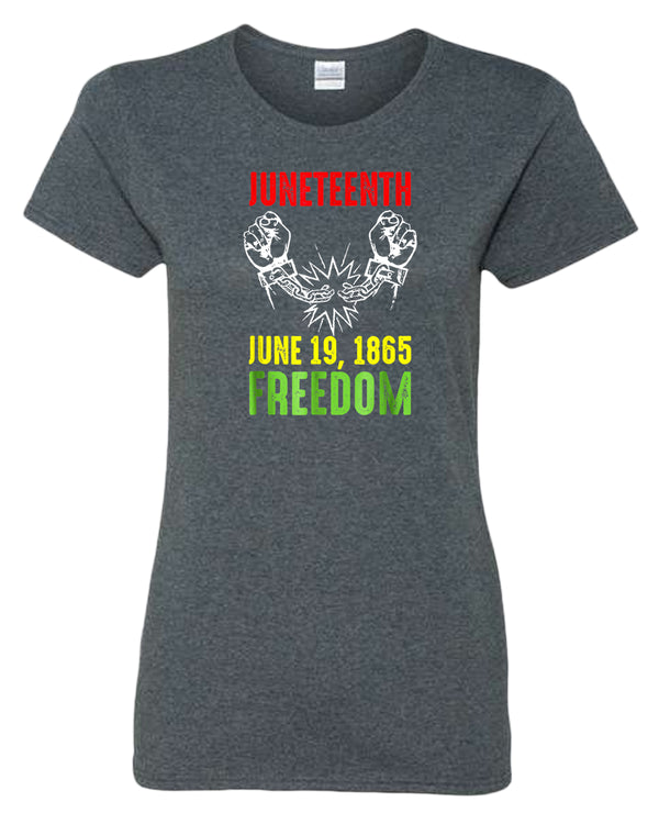 Freedom tees broken chain june 16 1865 t-shirt - Fivestartees