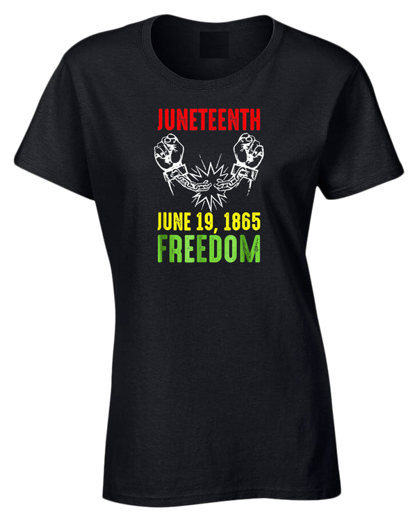 Freedom tees broken chain june 16 1865 t-shirt - Fivestartees
