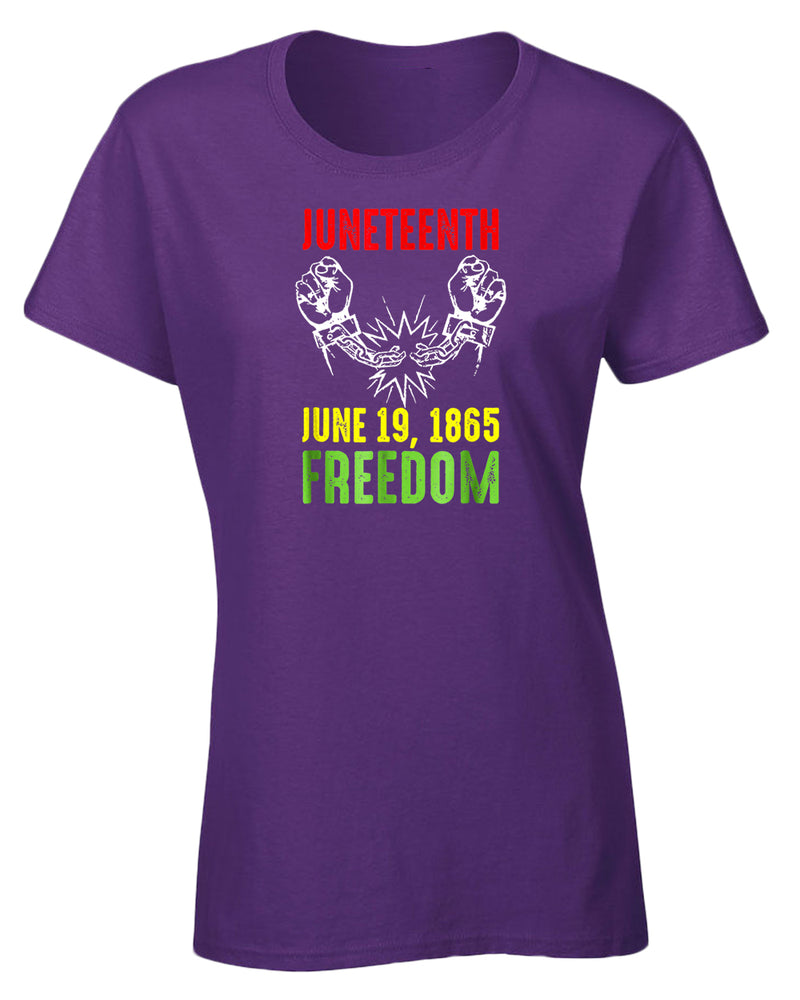 Freedom tees broken chain june 16 1865 t-shirt - Fivestartees