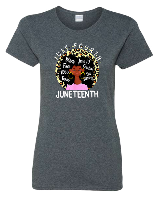 Black queen freedom t-shirt juneteenth tees - Fivestartees