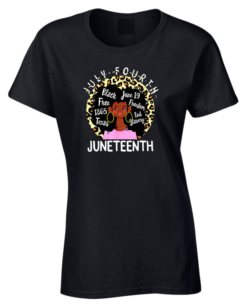 Black queen freedom t-shirt juneteenth tees - Fivestartees