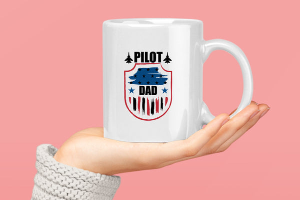 Pilot dad Coffee Mug, air force, army Coffee Mugs, pilot Coffee Mug - Fivestartees