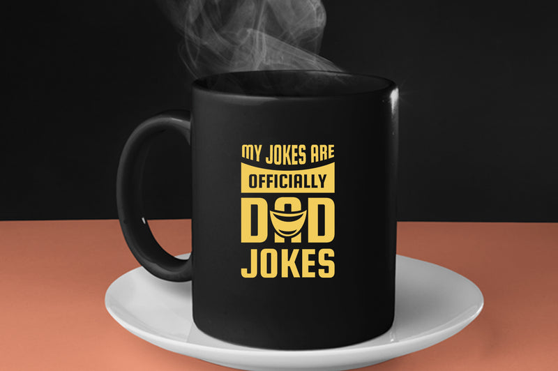 My jokes are officially dad jokes Coffee Mug, father's day Coffee Mug - Fivestartees