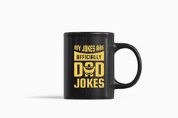 My jokes are officially dad jokes Coffee Mug, father's day Coffee Mug - Fivestartees