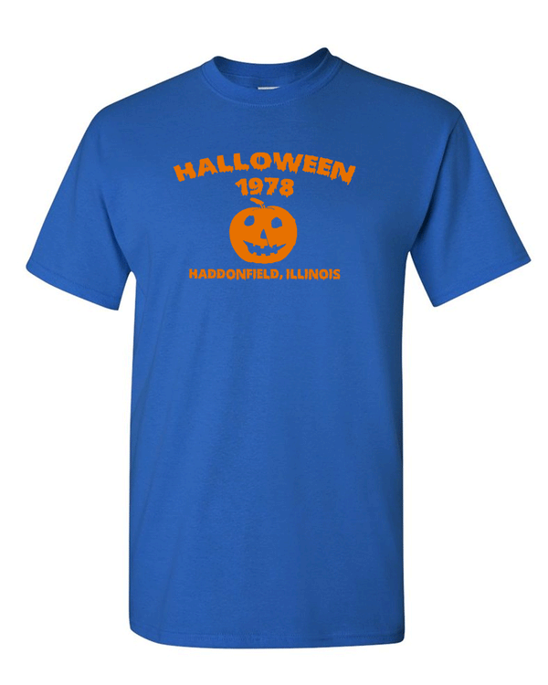 Halloween 1978 T Shirt Michael Myers Jamie lee Curtis horror movie Haddonfield - Fivestartees