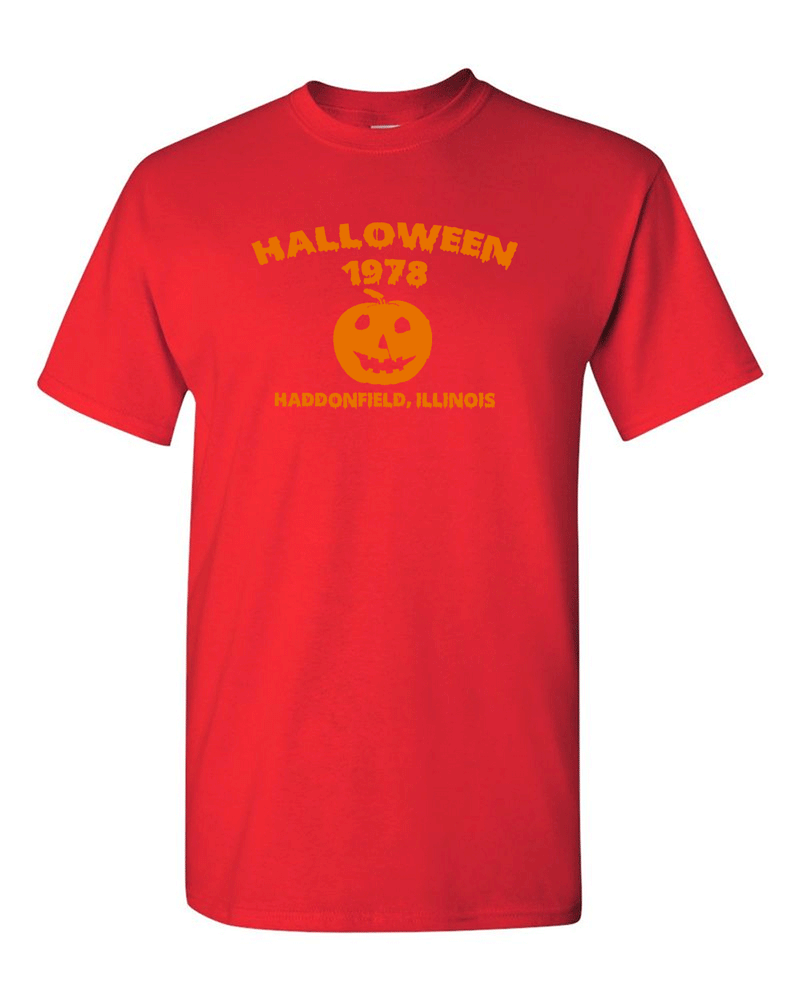 Halloween 1978 T Shirt Michael Myers Jamie lee Curtis horror movie Haddonfield - Fivestartees