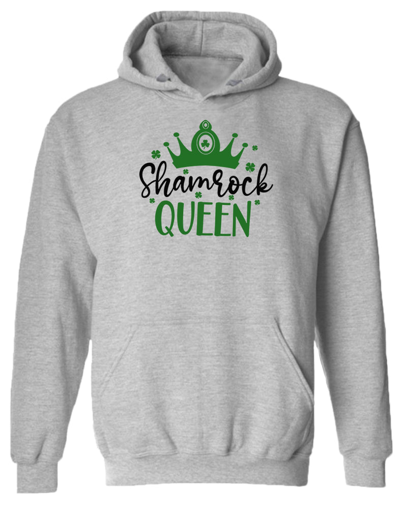 Shamrock Queen hoodie women st patrick's day hoodie - Fivestartees