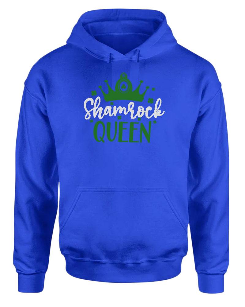Shamrock Queen hoodie women st patrick's day hoodie - Fivestartees