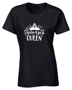 Shamrock Queen t-shirt women st patrick's day t-shirt - Fivestartees