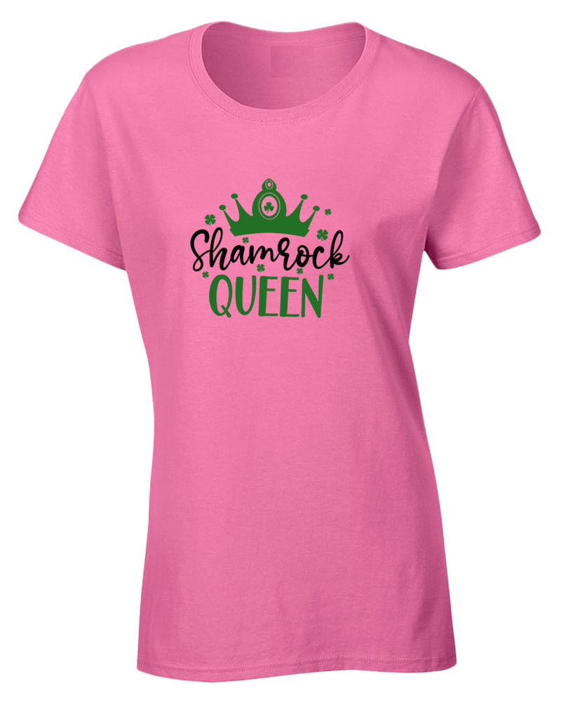 Shamrock Queen t-shirt women st patrick's day t-shirt - Fivestartees