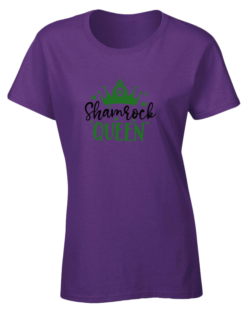 Shamrock Queen t-shirt women st patrick's day t-shirt - Fivestartees