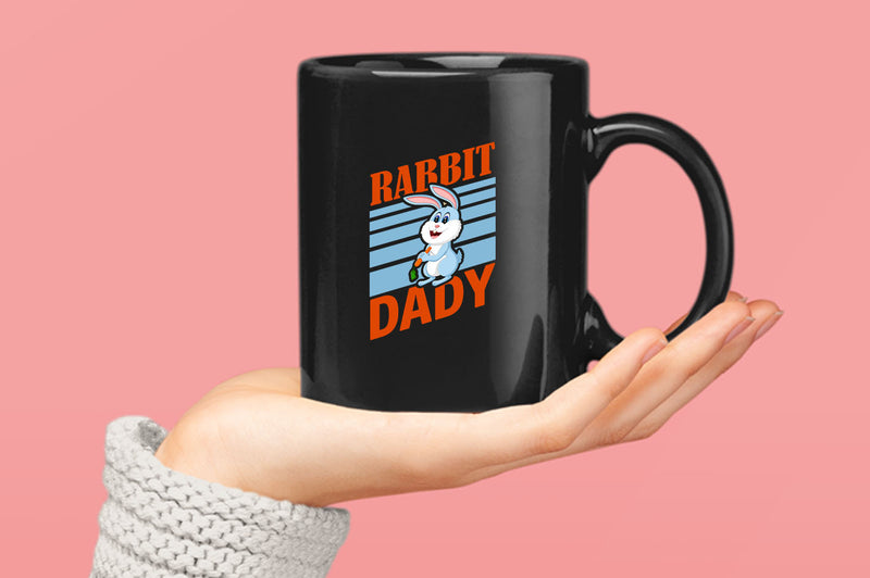 Rabbit dady Coffee Mug, funny Coffee Mugs, daddy Coffee Mug - Fivestartees