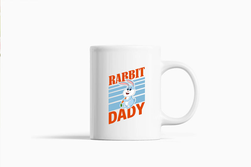 Rabbit dady Coffee Mug, funny Coffee Mugs, daddy Coffee Mug - Fivestartees