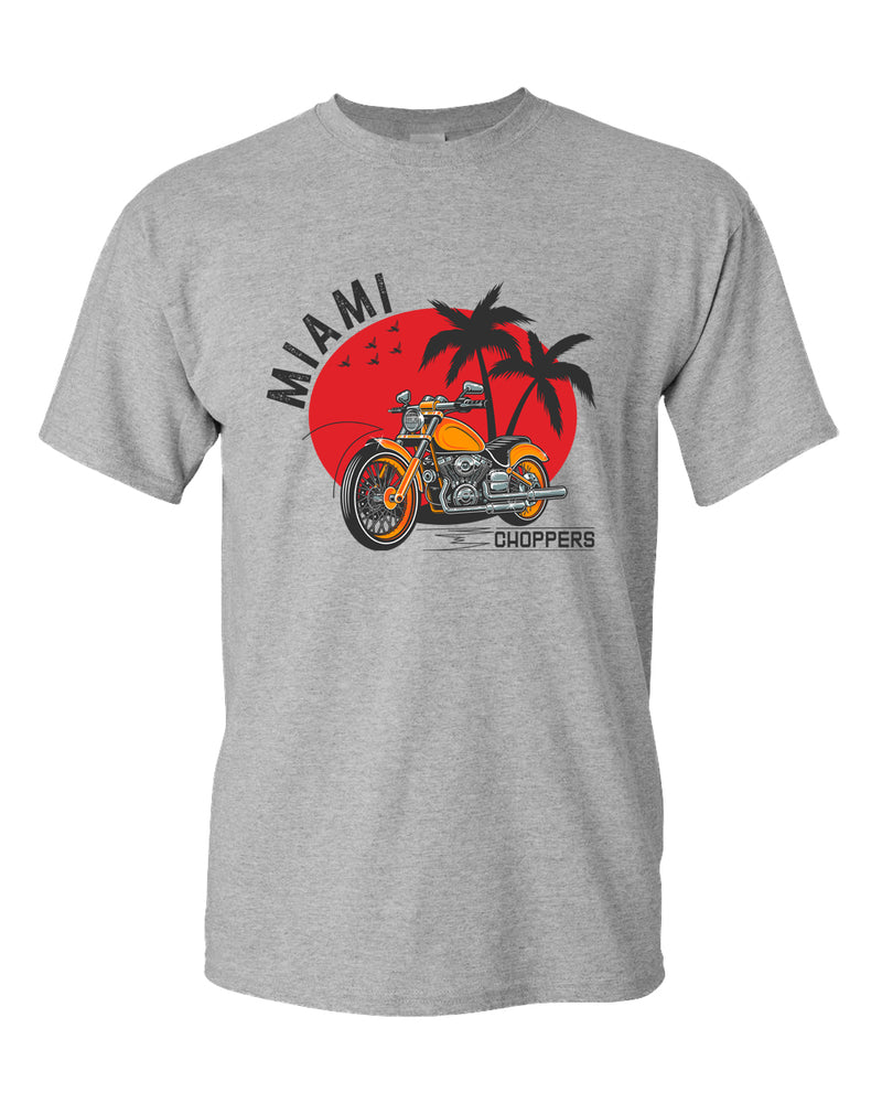 Miami choppers motorcycle t-shirt - Fivestartees