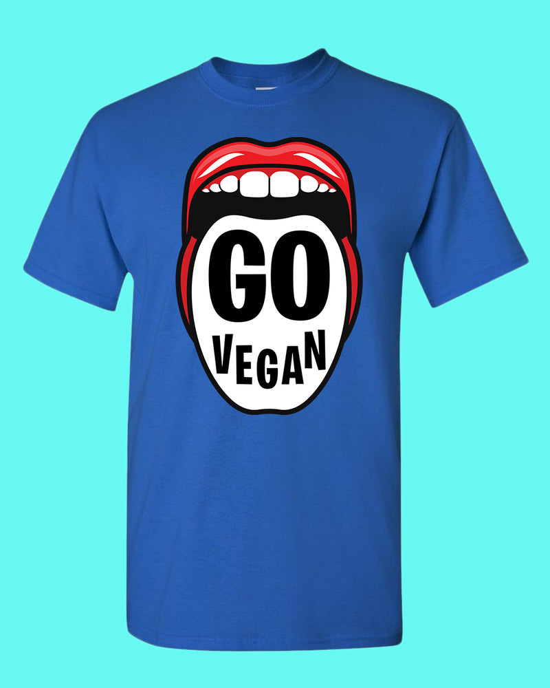 Go Vegan T-shirt, vegetarian T-shirt - Fivestartees