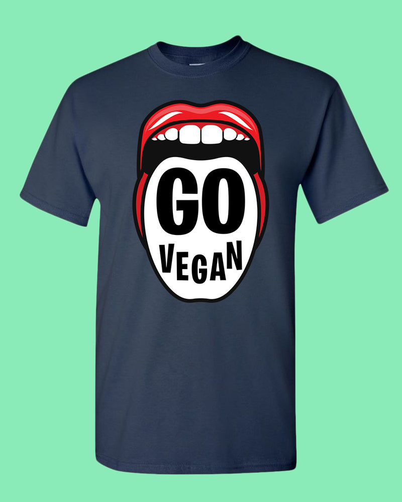 Go Vegan T-shirt, vegetarian T-shirt - Fivestartees