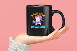 Rockstar dadacorn Coffee Mug, dad of girl Coffee Mug - Fivestartees