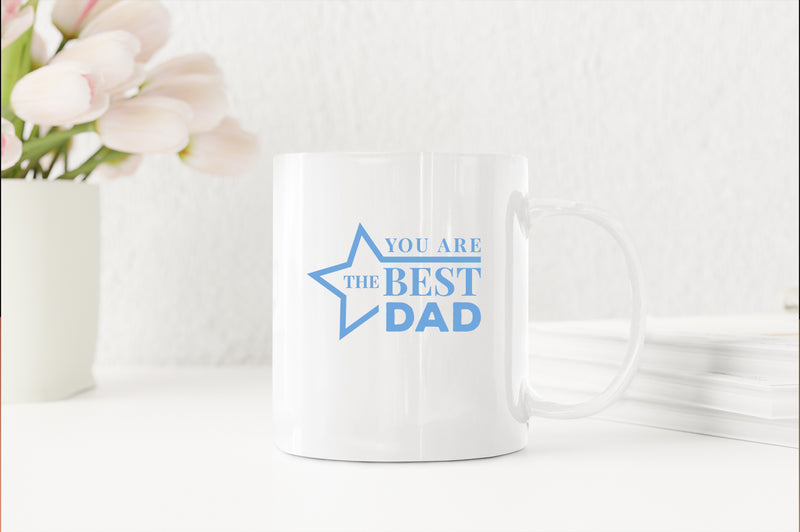 You are the best dad Coffee Mug, 5 star daddy Coffee Mug - Fivestartees
