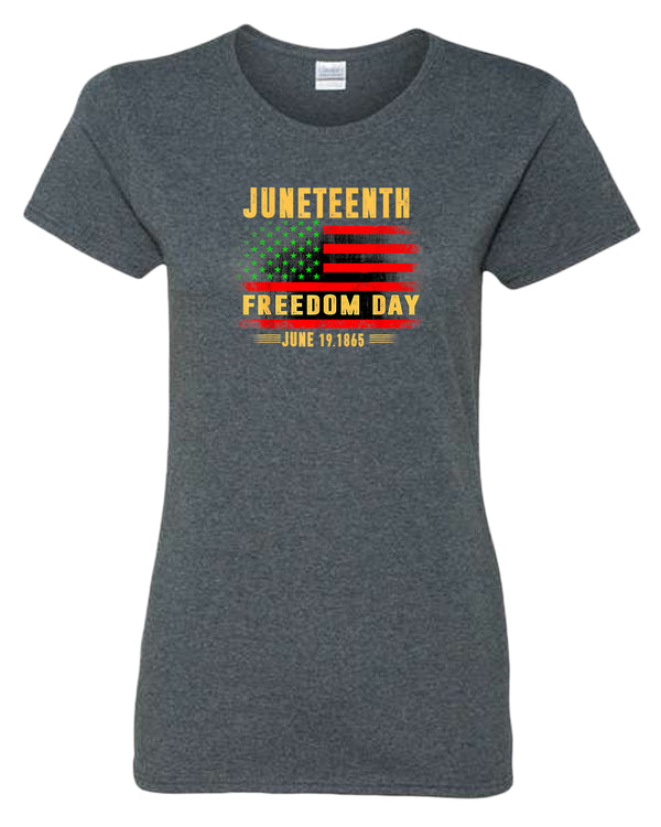 Freedom day june 19 1865 t-shirt juneteenth tees - Fivestartees