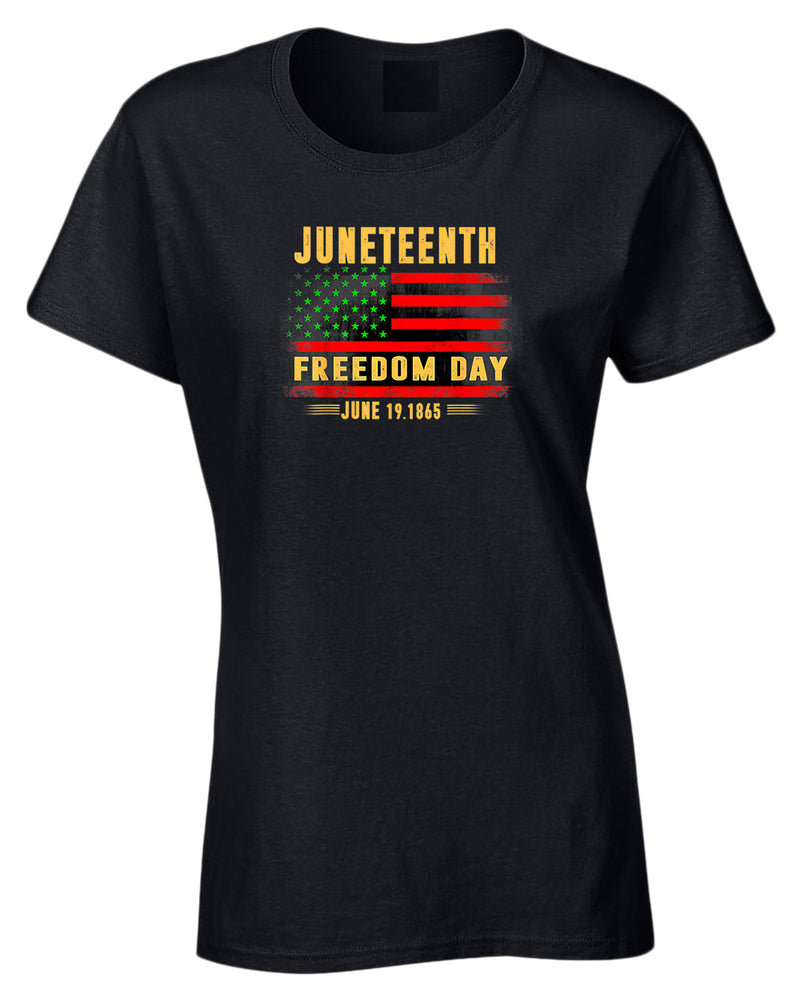 Freedom day june 19 1865 t-shirt juneteenth tees - Fivestartees