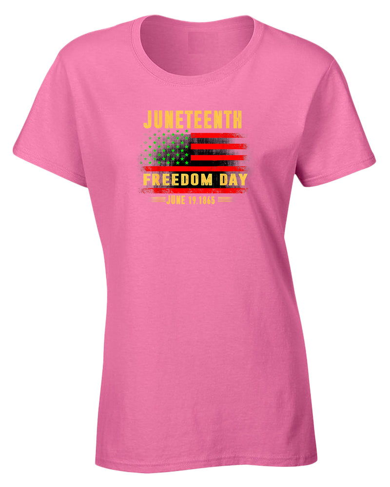 Freedom day june 19 1865 t-shirt juneteenth tees - Fivestartees